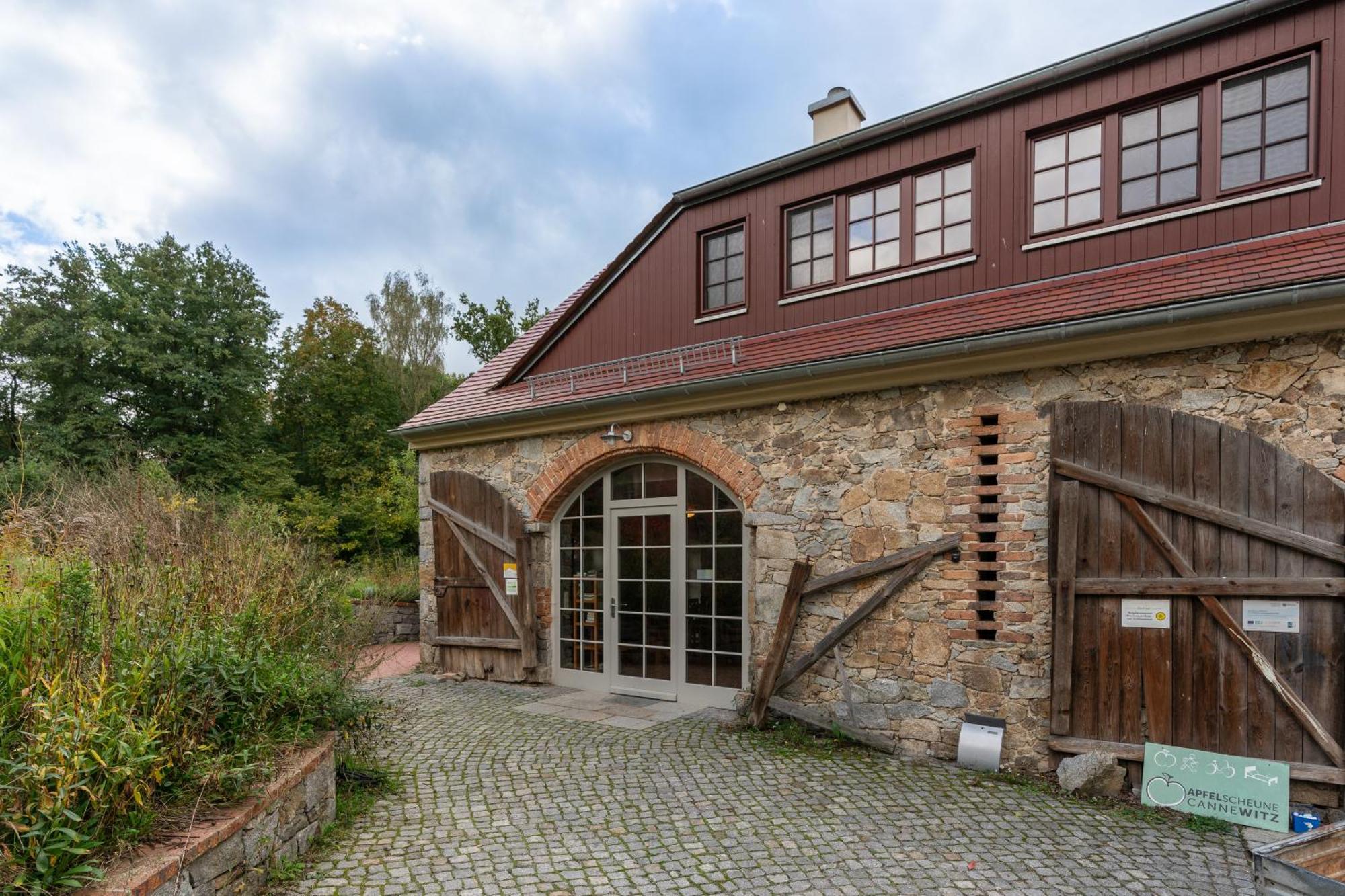 Apfelscheune Cannewitz Malschwitz Exterior foto